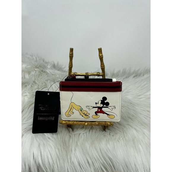 Loungefly Disney Mickey Mouse Workout Cardholder - BoxLunch Exclusive - Picture 1 of 5